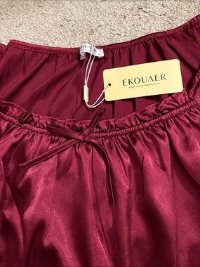 Women’s satin night gown